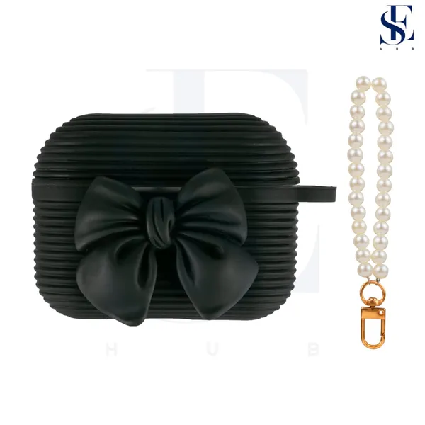 Silicone_Airpods_Pro_Case_With_Bow_Tie_Design