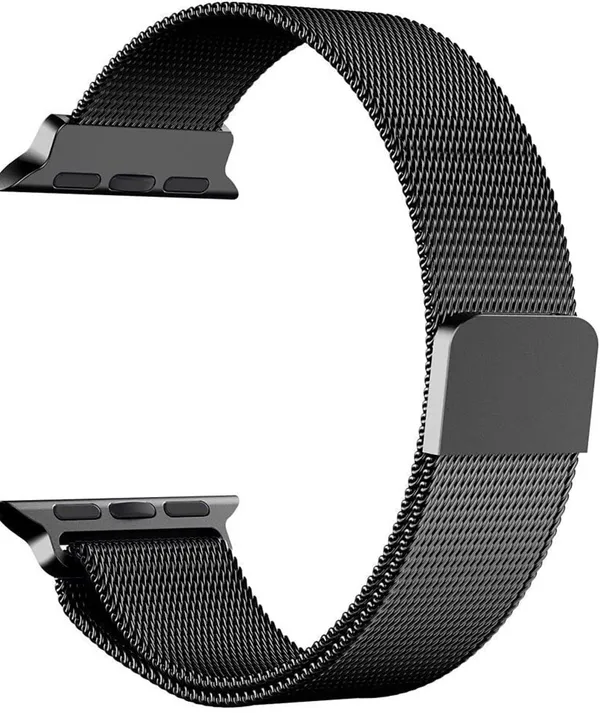 Metal_Chain_Strap_With_Magnetic_Buckle_For_Smart_Watches