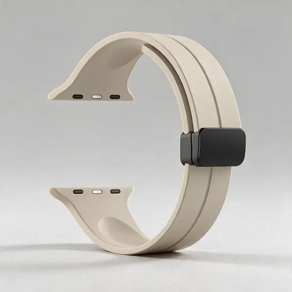 Beige_Silicone_Apple_Watch_Bands