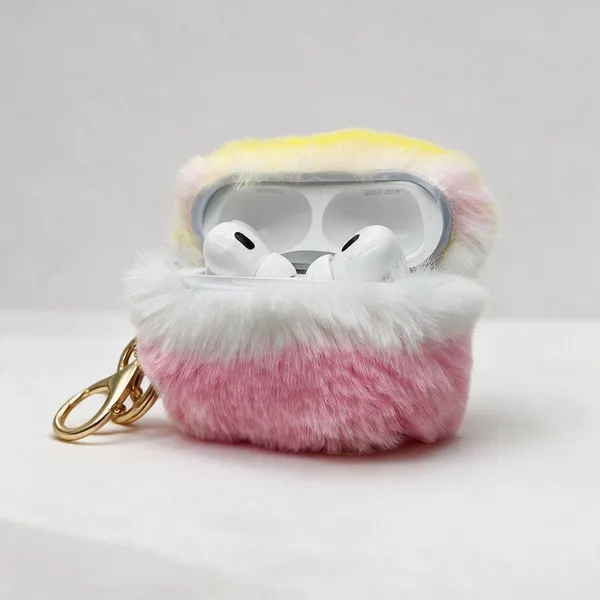 Pink_Silicone_And__Tpu_Airpods_Cases