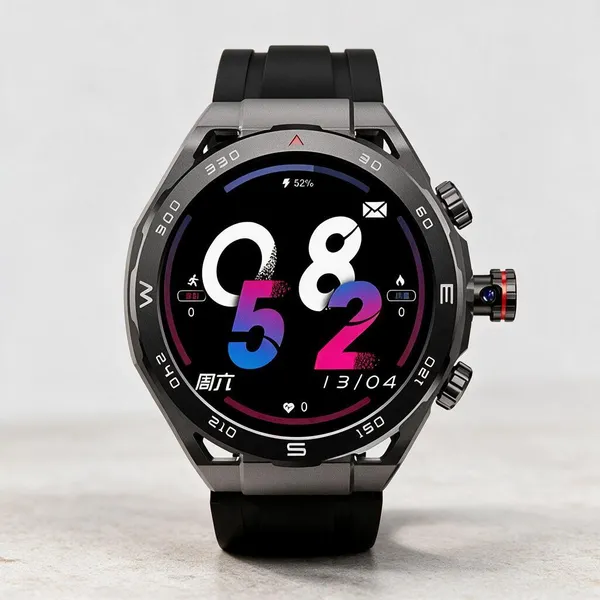 Black_Zinc_Alloy__Aluminum_Silicone_Rubber__Tempered_Glass_&_Plastic_Smart_Watches
