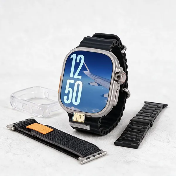 Black_Zinc_Alloy__Aluminum_Silicone_Rubber__Tempered_Glass_&_Plastic_Smart_Watches