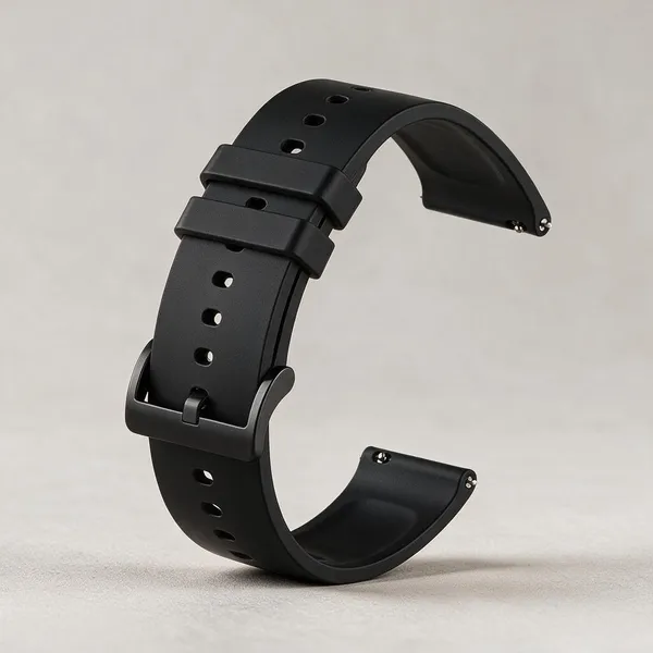 Black_Silicone_Watch_Straps_And__Bands