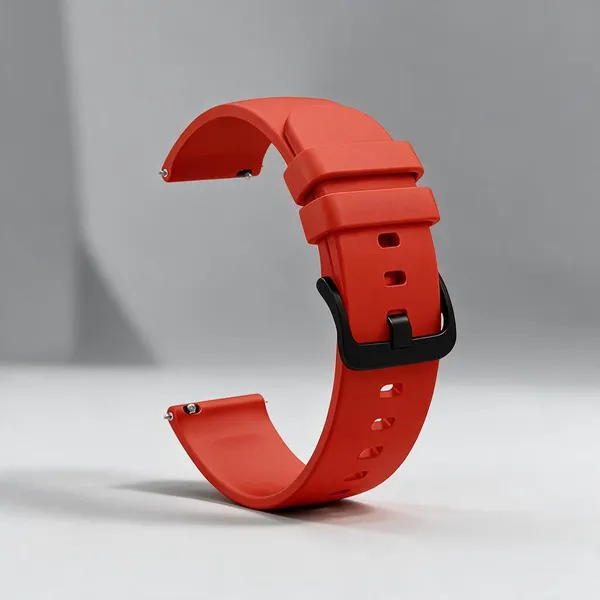 Red_Silicone_Watch_Straps_And__Bands