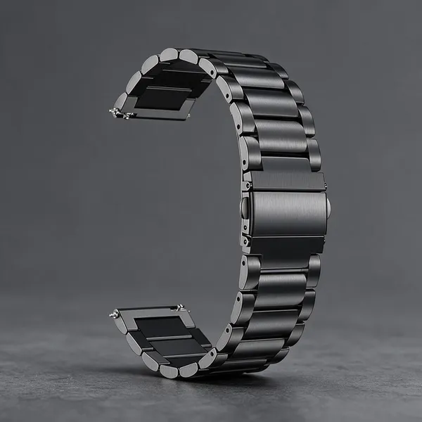 Black_Stainless_Steel_Watch_Straps_And__Bands