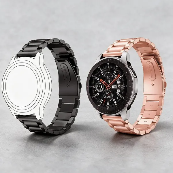 Multicolor_Stainless_Steel_Watch_Straps_And__Bands_Pack_Of_2