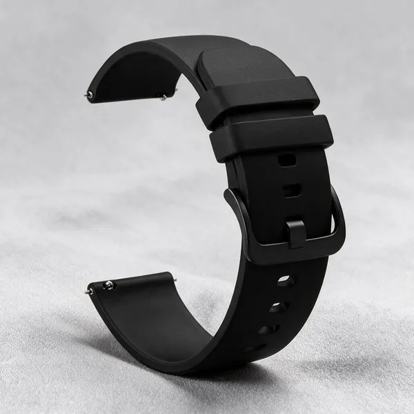 Black_Silicone_Watch_Straps_And__Bands