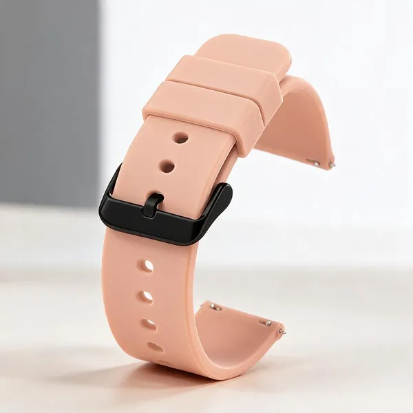 Pink_Silicone_Watch_Straps_And__Bands