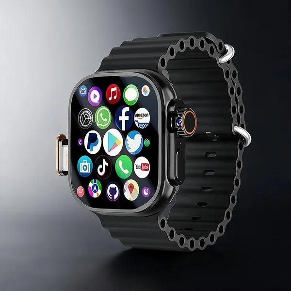 Black_Zinc_Alloy__Aluminum_Silicone_Rubber__Tempered_Glass_&_Plastic_Smart_Watches