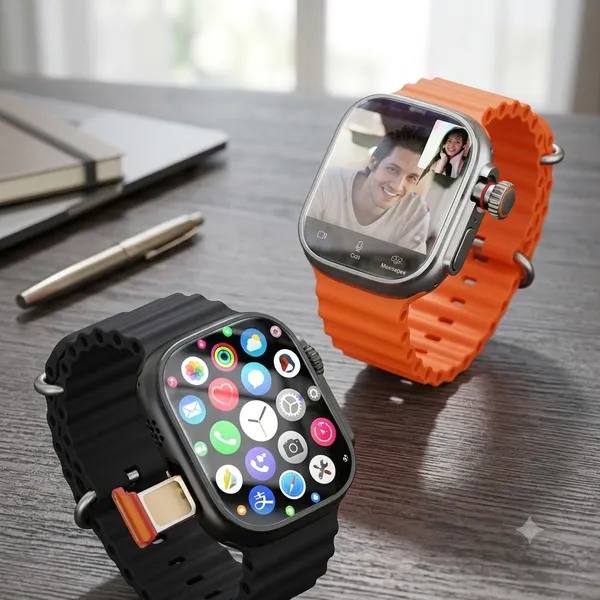 Black_Zinc_Alloy__Aluminum_Silicone_Rubber__Tempered_Glass_&_Plastic_Smart_Watches_Pack_Of_2