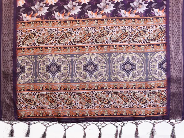 Purple_Printed_Saree_For_Women