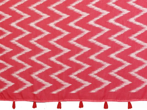 Red_Printed_Saree_For_Women