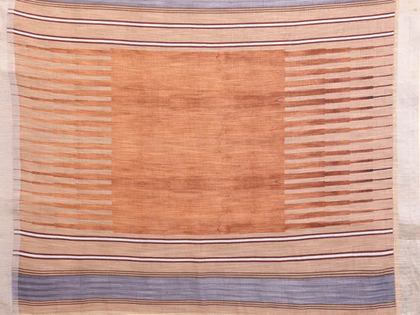 Peach_Woven_Striped_Saree_For_Women