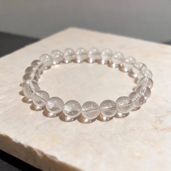 Transparent_Clear_Quartz_Stone_Bead_Bracelet_For_Unisex