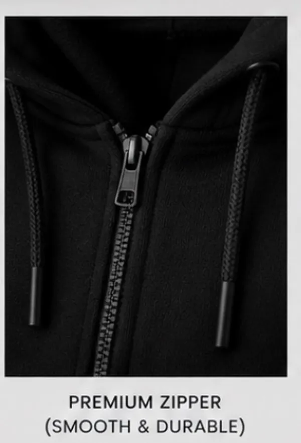 Black_Poly_Cotton_Hooded_Zipper_Hoodie_for_Men