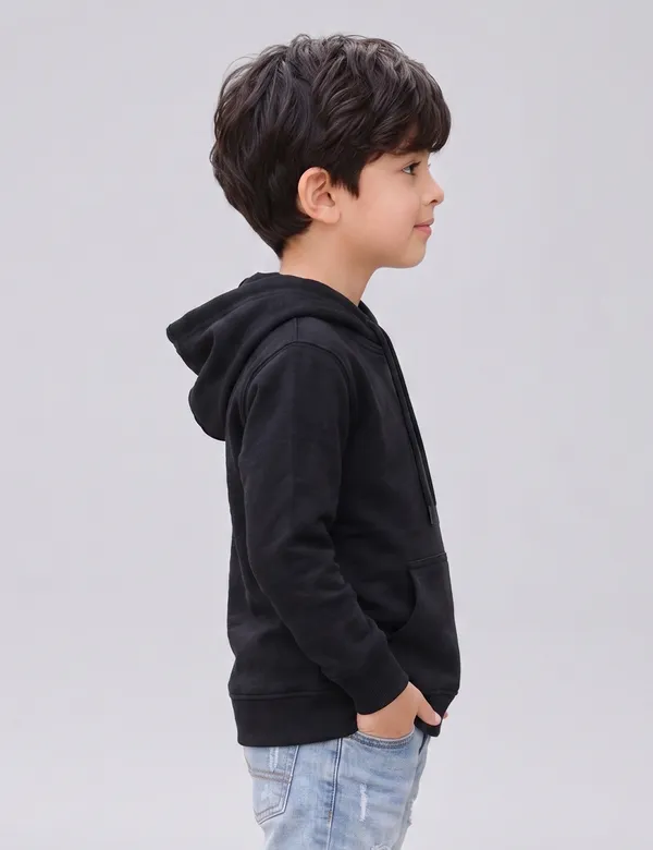 Black_Cotton_Fleece_Standard_Fit_Hoodie_For_Boys