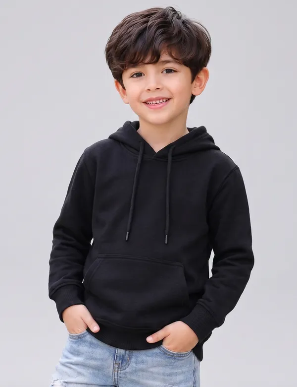 Black_Cotton_Fleece_Standard_Fit_Hoodie_For_Boys