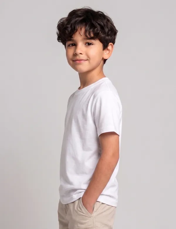 Black_Cotton_Half_Sleeve_Round_Neck_T-Shirt_For_Boys