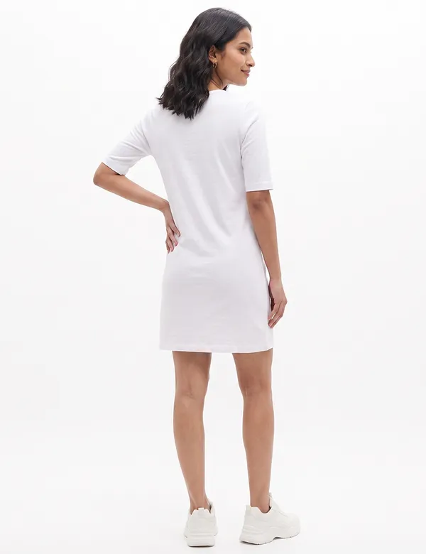 Black_Cotton_Regular_Fit_T-Shirt_Dress_For_Women