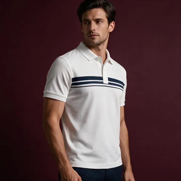 White_Blue_Cotton_Striped_Polo_T-Shirt_For_Men