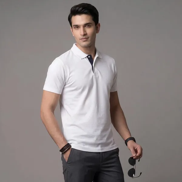 Black_Dry_Fit_Stretch_Regular_Fit_Polo_T-Shirt_For_Men