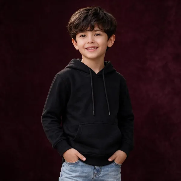 Black_Cotton_Fleece_Standard_Fit_Hoodie_For_Boys