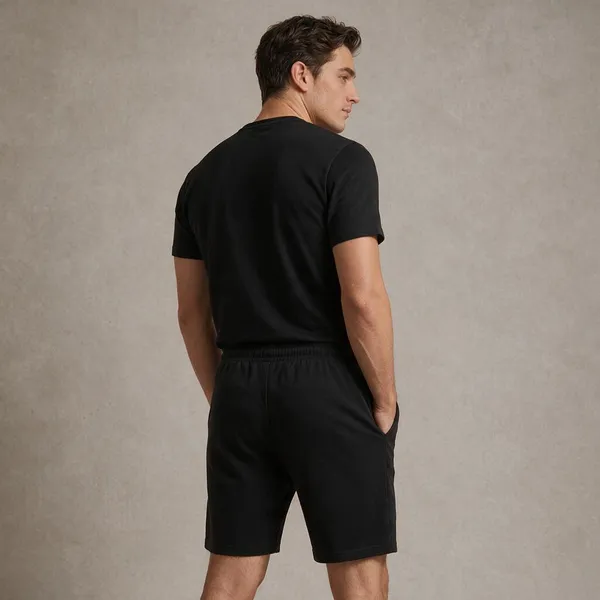 Black_Cotton_Pocket_Shorts_For_Men