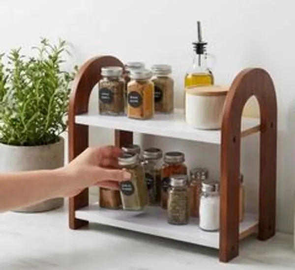 Containers_Kitchen_Rack_2_Tier_Kitchen_Spice_Rack_Organizer_For_Countertop_Wood