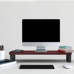 Smfg_Handicraft_Wooden_Monitor_Stand_Riser_Mdf_Metal_Pc_Stand_For_Desktop_Table_Smfg_Monitor_Stand_Rustic_Red_Wooden_Laptop_Stand_Compatible_With_Universal_Laptops