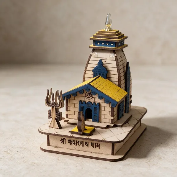 Wooden_Kedarnath_Temple_Miniature_Showpiece_-_Pack_of_2