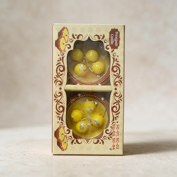 Clay_&_Wax_Decorative_Floral_Design_Candle_Set