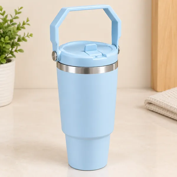 Plastic_Steel_Travel_Tumbler_With_Handle