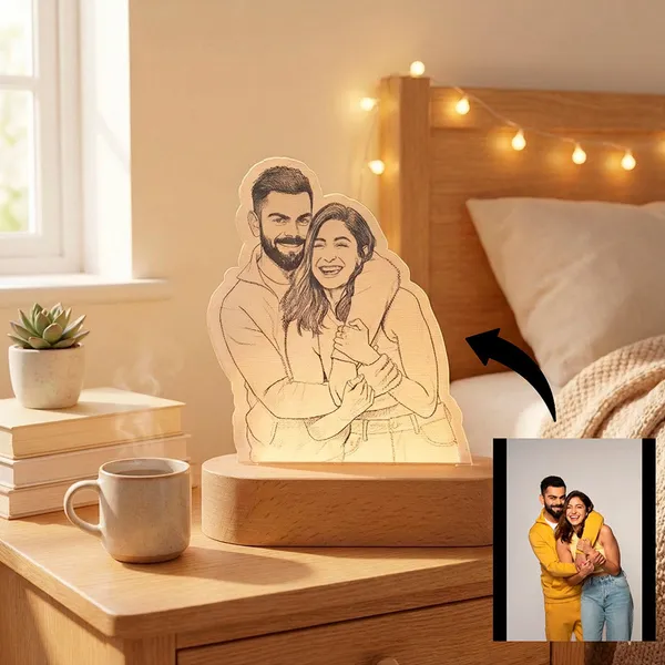 Izels_Personalized_Photo_Led_Lamp_Night_Lamp_With_Wooden_Base_Anniversary_Gift_Wedding_Gift_Valentine_Gift_For_Couple_Default_Title