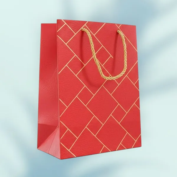 Izels_Premium_Luxury_Paper_Gift_Bags_Red_Red_Pack_Of_10