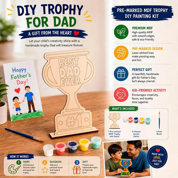 Izels_Diy_Trophy_For_Dad_Painting_Kit_Pre_Marked_Mdf_Best_Dad_Ever_Trophy_With_Acrylic_Paints_Brush_Father_S_Day_Gift_Birthday_Gift_For_Dad_Handmade_Gift_From_Kids_Default_Title