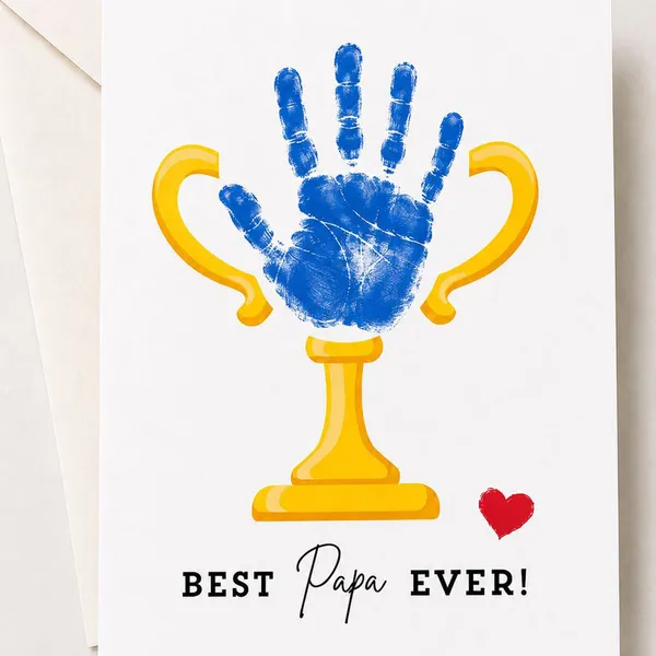 Izels_Diy_Trophy_For_Dad_Painting_Kit_Pre_Marked_Mdf_Best_Dad_Ever_Trophy_With_Acrylic_Paints_Brush_Father_S_Day_Gift_Birthday_Gift_For_Dad_Handmade_Gift_From_Kids_Default_Title