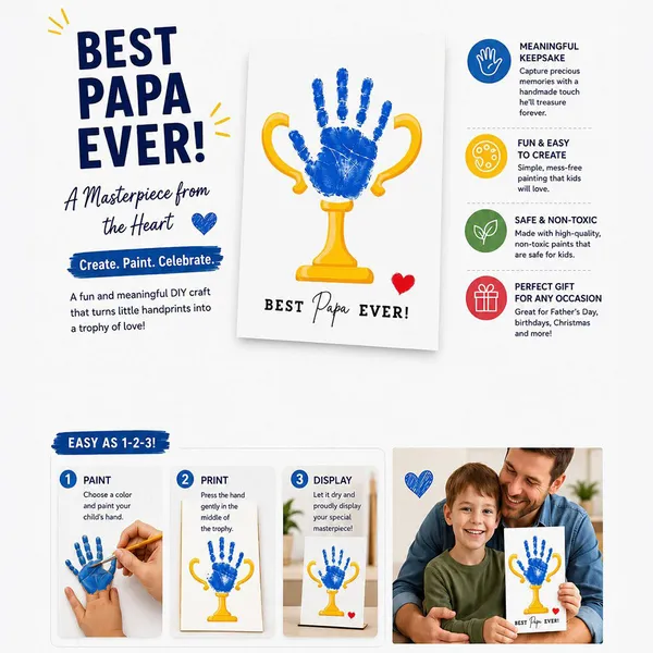 Izels_Diy_Trophy_For_Dad_Painting_Kit_Pre_Marked_Mdf_Best_Dad_Ever_Trophy_With_Acrylic_Paints_Brush_Father_S_Day_Gift_Birthday_Gift_For_Dad_Handmade_Gift_From_Kids_Default_Title