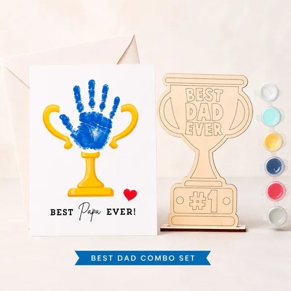 Izels_Diy_Trophy_For_Dad_Painting_Kit_Pre_Marked_Mdf_Best_Dad_Ever_Trophy_With_Acrylic_Paints_Brush_Father_S_Day_Gift_Birthday_Gift_For_Dad_Handmade_Gift_From_Kids_Default_Title