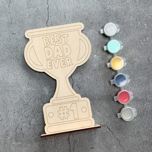 Izels_Diy_Trophy_For_Dad_Painting_Kit_Pre_Marked_Mdf_Best_Dad_Ever_Trophy_With_Acrylic_Paints_Brush_Father_S_Day_Gift_Birthday_Gift_For_Dad_Handmade_Gift_From_Kids_Default_Title