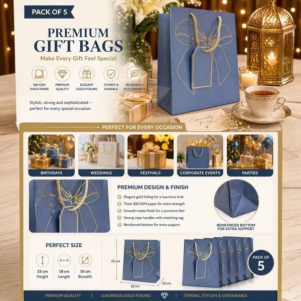 Premium_Blue_Gift_Bags_Pack_Of_5