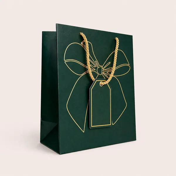 Premium_Green_Gift_Bags_Pack_Of_10