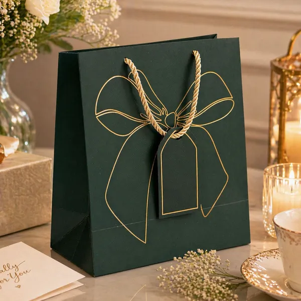 Premium_Green_Gift_Bags_Pack_Of_10