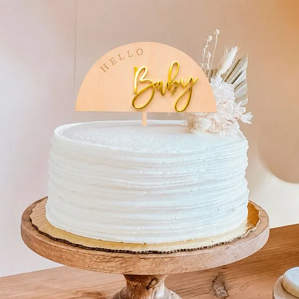 Hello_Baby_Cake_Topper_Laminated_Wooden_Baby_Shower_Cake_Topper_With_Golden_Acrylic_Baby_Default_Title