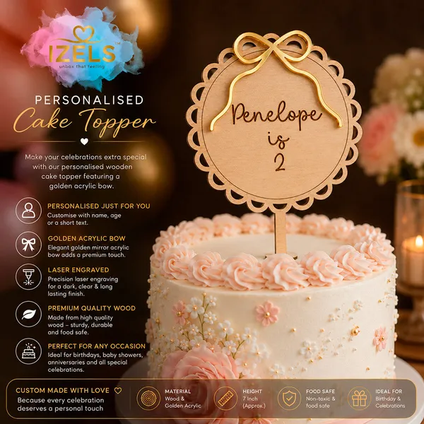 Personalised_Wooden_Cake_Topper_With_Golden_Mirror_Acrylic_Bow_Custom_Name_Age_Birthday_Cake_Decoration_Default_Title