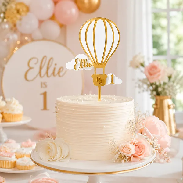 Personalised_Hot_Air_Balloon_Cake_Topper_In_Golden_White_Mirror_Acrylic_Custom_Name_And_Age_Default_Title