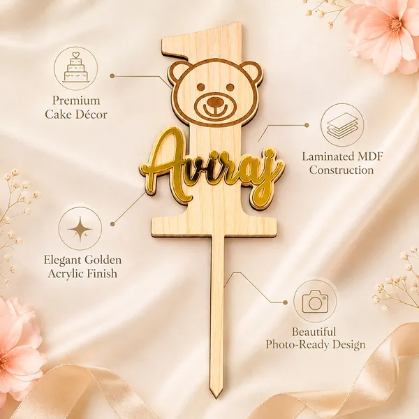 Personalised_Name_Age_Birthday_Cake_Topper_Custom_Bear_Number_Cake_Topper_Laminated_Mdf_Golden_Acrylic_Kids_Birthday_Cake_Decoration_6_X_4_Inch_Default_Title