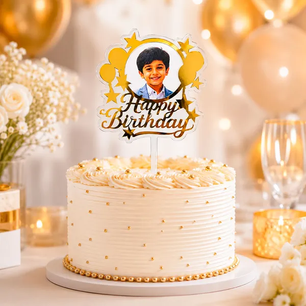 Personalised_Photo_Birthday_Cake_Topper_Transparent_Golden_Mirror_Acrylic_Default_Title