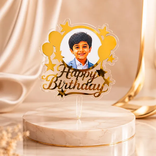 Personalised_Photo_Birthday_Cake_Topper_Transparent_Golden_Mirror_Acrylic_Default_Title
