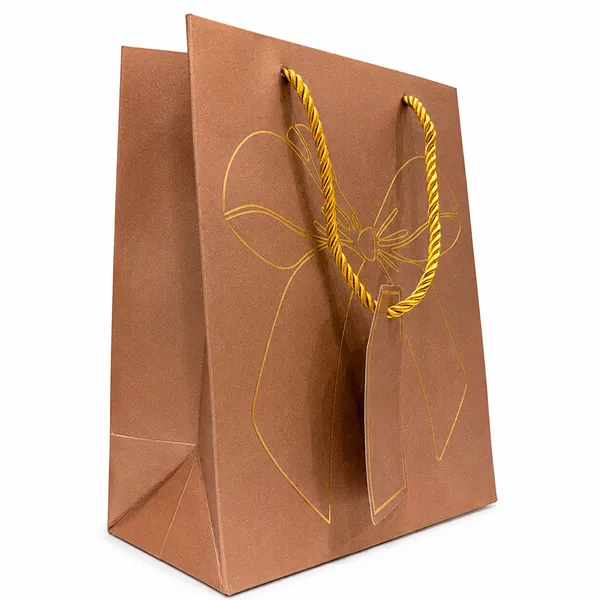 Izels_Premium_Glitter_Paper_Gift_Bag_23x18x10_Cm_For_Festive_Gifting_Return_Gifts_Luxury_Packaging_Beige_Pack_Of_10