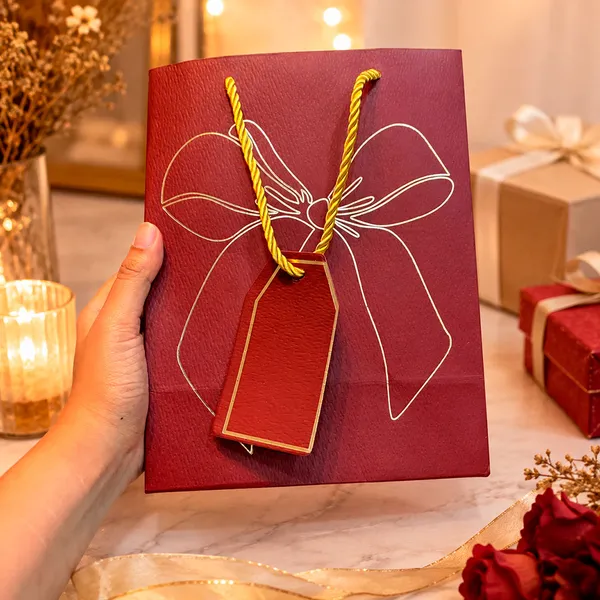 Premium_Red_Metallic_Gift_Bag_23_18_10_Cm_With_Gold_Foiling_Bow_Design_Rope_Handle_Gift_Tag_Luxury_Paper_Gift_Bag_For_Birthday_Wedding_Anniversary_Festive_Corporate_Gifting_Pack_Of_10
